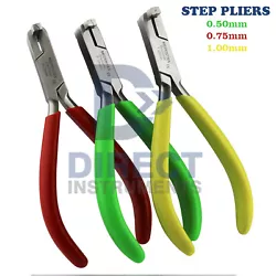 Dental Syringes. Dental Step Pliers, Z-Bend Plier. Dental Practices / Dental Students. Step Pliers help to create a...