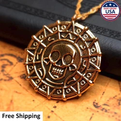 Crafted with intricate detail, this necklace is the perfect accessory for any pirate-loving fan. 1x - Necklace. Chain...
