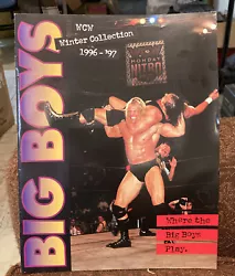 WCW WINTER COLLECTION 1996-1997 Merchandise Catalog. This is a 10 page, full color catalog featuring all of the latest...