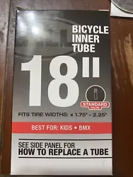 Bell Standard Valve Bicycle Inner Tube 18”x1.75”x2.25”For: Kids & BMX Bikes. Condition is 