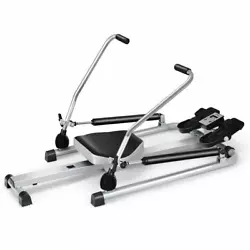 Use this rowing machine for an effective aerobic workout for a full body that burns fat and builds muscles which help...