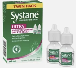 Systane Ultra High Performing Dry Eye Relief Twin Pack - Exp. 10/2025^.