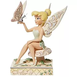 Item MPN: 6008994. Item part number: 6008994. Sitting pretty on a mushroom stool, Tinkerbell marvels at the beauty...