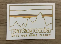 Patagonia Stores authentic save our home planet sticker! Sticker measurements: 3.5” x (just short of) 2.5”Please...