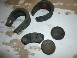 Assorted rubber parts removed from 1980s and 90s Honda CRs. All in useable condition. Clean and use.
