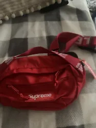 Supreme Waist Bag SS18 Fanny Pack Brand - Red. Condition is New with tags. Shipped with USPS Ground Advantage.