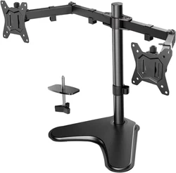 Go with the installation manual, this dual monitor mount arm is super easy to install.
