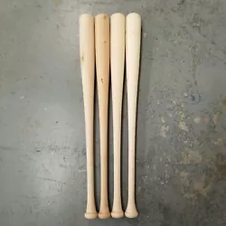Bats are 3 3”. These bats could have warping, knots in the wood, dark grain marks, gauges in the wood, etc. GREAT FOR...