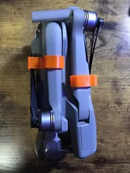 NEW DJI Mavic Air 2/ 2S Drone Propeller Prop Storage Holder Clip Strap - Orange. 3D printed out of high visibility...