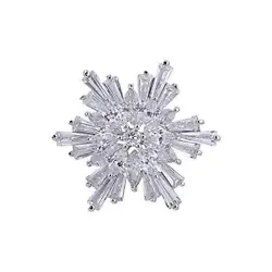 Design: Exquisite three-layer snowflake design, look good under sunlight and add a chic and charming feel to your...