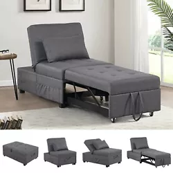 Set up a cozy spot for overnight guests without sacrificing style with this crisp and contemporary ottoman futon bed....