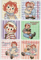 Set of 6 stickers, one of each shown in photo.