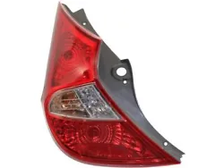 2012-2017 Hyundai Accent DRIVER SIDE TAIL LIGHT ASSEMBLY; FOR HATCHBACK MODELS. Notes: Tail Light Assembly -- DRIVER...