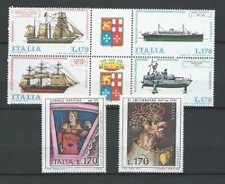 1977 YT 1309 à 1314. TIMBRES NEUFS LUXE.