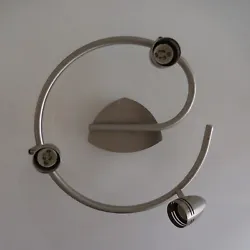 Each socket is orientable. Collection Location: France. Unique piece. Round shape. Height 12 CM. Weight of the lot: 1...