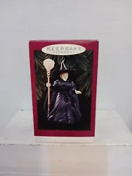 New 1996 Hallmark Keepsake Ornament THE WIZARD OF OZ Wicked Witch Of The West  This item is brand new, still in the...