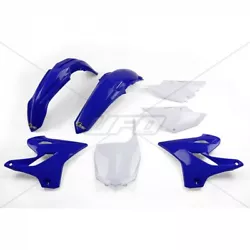 Yamaha Yz 125 2015 - 2020 Yamaha YZ 250 2015 - 2020  Kit plastique ovni   le kit comprend : - paire de spoilers bleus...