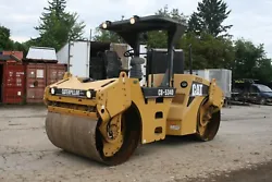 CAT CB-534D Vibratory Smooth Drum Roller. Drum Width: 67 in. Max Speed: 8.1 mph. Static Linear Load: 436.7 lb/in. Paste...