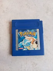Pokémon Version Bleue Nintendo Game Boy GameBoy Officielle Fra.  Très bon état et pile OK  Nhésitez pas pour toute...
