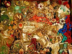 Therefore, you will NOT receive the jewelry in the picture. LOTS of TREASURES - including gold tone, gold filled,...