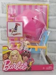 For sale is a2016 Barbie Beach Picnic Furniture & Accessory Set #2. Inventory box L1. This is a