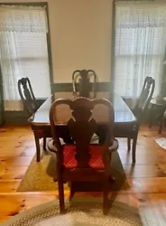 Antique dining room set included 90