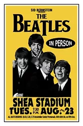ARTIST RENDITION. AT SHEA STADIUM. ARTIST RENDITION. THE BEATLES. NEW YORK, NEW YORK. BEING REPRESENTED AS THE...