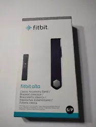 Fitbit Alta Band Fitbit Classic Accessory Band Plum Purple Size Small - New.