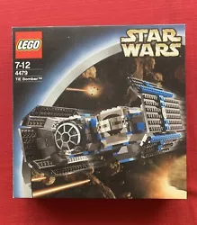 LEGO Star Wars 4479 TIE Bomber™. Boîte complète avec le personnage , les instructions de montage, les projectiles...