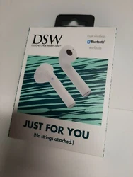 Vivitar DSW True Wireless Bluetooth Earbuds - White. Answer Calls, True Wireless, Rechargeable Battery, USB Charge. New...
