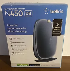 Belkin N450 4-Port 10/100 Wireless N Router (F9K1105V1).