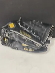 Glove is in used condition.