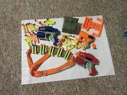 NERF GUN LOT WITH BULLETS BUNDLE. EXCELLENT WORKING CONDITION!