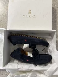 Gucci Baby shoes, Box Has Imprecations Shoes Are New. Please look at the pictures for a better idea of the condition of...