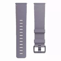 Fitbit Versa Accessory Leather Lavender Band  Large New Sealed  - Authentic OEM