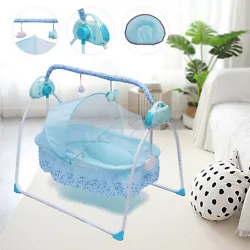 Description: An Intelligent Electric Baby Crib That Can Liberate Your Hands. It Is Easy to Disassemble and Wash,...