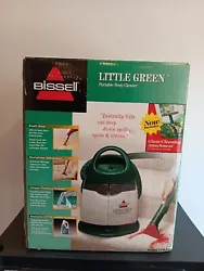 Bissell Little Green Portable Deep Carpet Furniture Cleaner Vacuum 1720-1 New.
