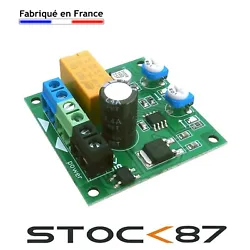 Module de qualité professionnel, fabriqué en France. livré avec vis et entretoise de fixation et 2 diodes 1N4007.