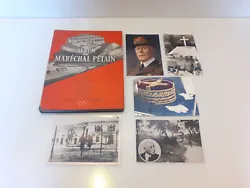 Lot comprenant lAlbum du Maréchal Pétain en 1ère édition de 1951, éditions André Bonne, non paginé. une photo en...