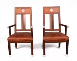 Paire de fauteuil Art déco 1930 palissandre et métal à rapprocher du travail de Maison Dominique de dimension...