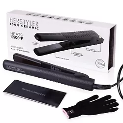 This 1.25 inch ceramic straightening iron gives you cascading straight tresses that stay with you for long. Step up...