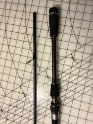 Excellent condition. Small blemish on rail seat. Looks like a new rod. Very lightly use.
