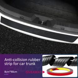 All vehicles with flat rear bumper deck. 1 Bumper Rubber Protector. Protect your car rear bumper from wear and tear and...