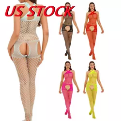 Cross halter neck, cutout and open crotch, makes you more attractive to your lover. GirlsSwimwear. Full body hollow out...