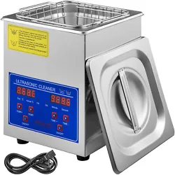 Why Choose VEVOR?. Our ultrasound jewelry cleaner machine will emit 40kHz ultrasonic waves to wash dirt on your...