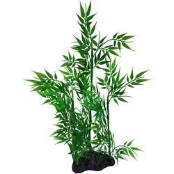 Realistic looking Bamboo Aquarium Plant, looks attractive with natural green foliage design. Foliage is soft and will...