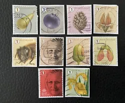 Lot de 10 timbres de Belgique.