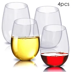 Tumbler glasses, stable and convenient to use. Type: Wine Glass. More elegant and high-end apperance. -Easy to wash and...