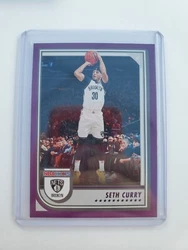 Seth Curry 2022-23 Panini NBA Hoops #12 Nets Purple.