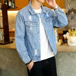 Denim jacket 1. Collar Type: Lapel. Choose the larger size if your size between two sizes. Product Category Jacket....